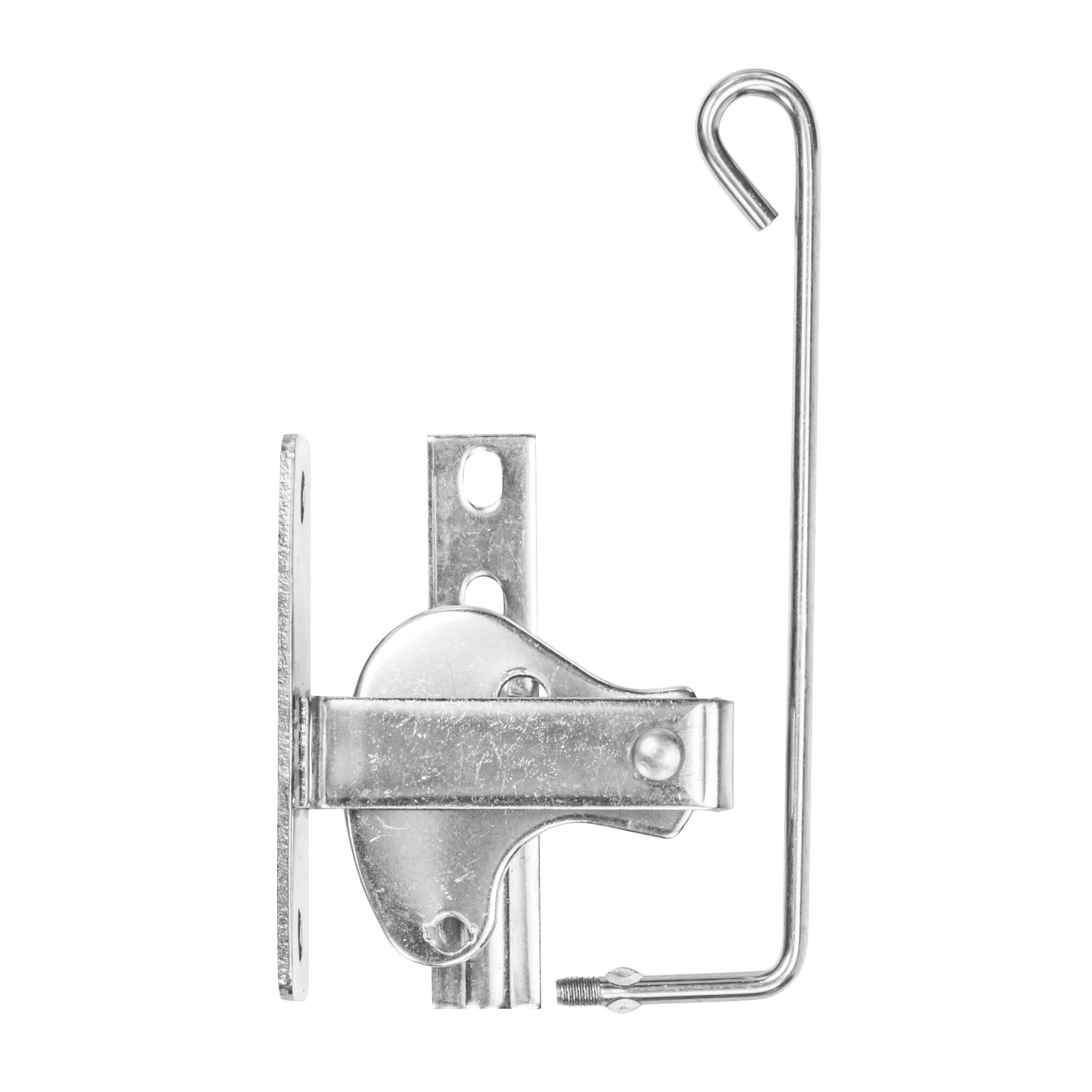 GATE LATCH DUAL OPENING D PATTERN STAINLESS STEEL