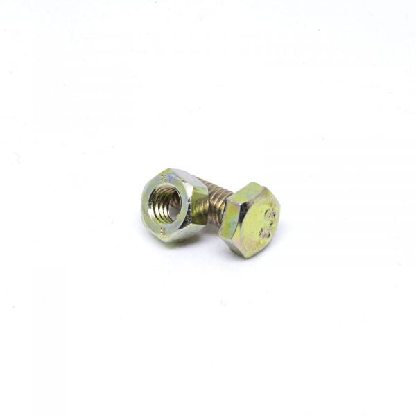 HIGH TENSILE HEX BOLTS & NUTS M6 x 16MM
