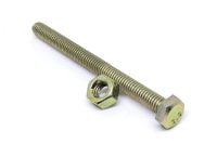 HIGH TENSILE HEX BOLTS & NUTS M10 x 75MM